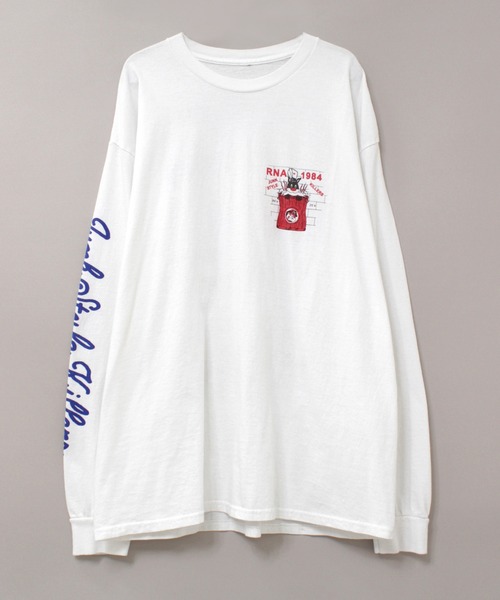 「RNA」 長袖カットソー MEDIUM ベージュ レディース_画像7