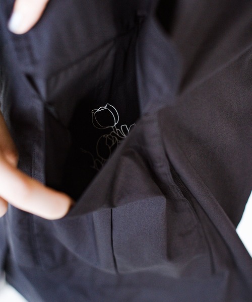 「haco!」 「KAKKO」長袖シャツ 1 ブラック レディース_画像5