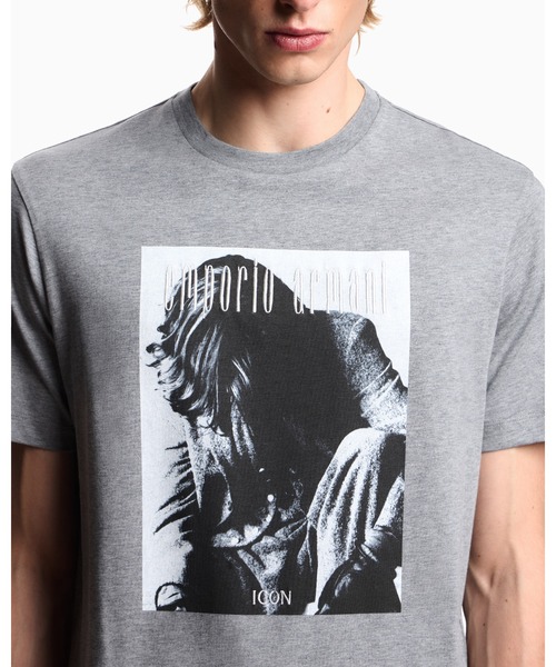 EMPORIO ARMANI tシャツ 「エンポリオ アルマーニ」Icon Tシャツ
