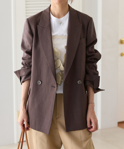 IENA テーラードジャケット IENA（イエナ） ジャケット テーラードジャケット ウォッシャブル