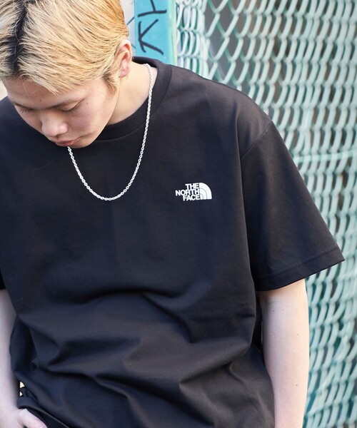 「THE NORTH FACE」 半袖Tシャツ MEDIUM ブルー メンズ_画像2