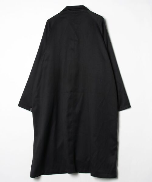 「ENDER PRODUCTS」 ステンカラーコート M ブラック メンズ_画像2