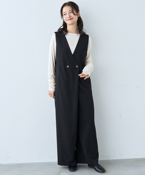mil（ミル） サロペット オーバーオール カシュクール サロペット