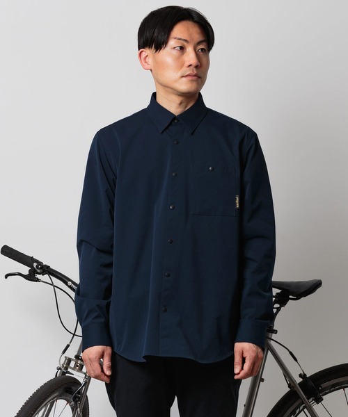 「narifuri」 長袖シャツ MEDIUM ネイビー メンズ_画像5