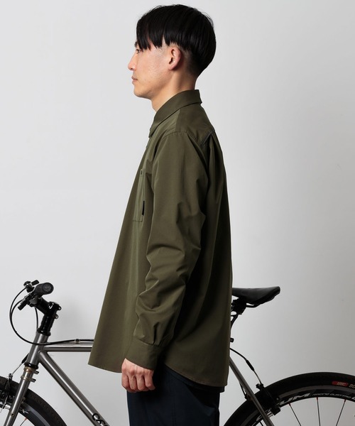 「narifuri」 長袖シャツ MEDIUM ネイビー メンズ_画像8