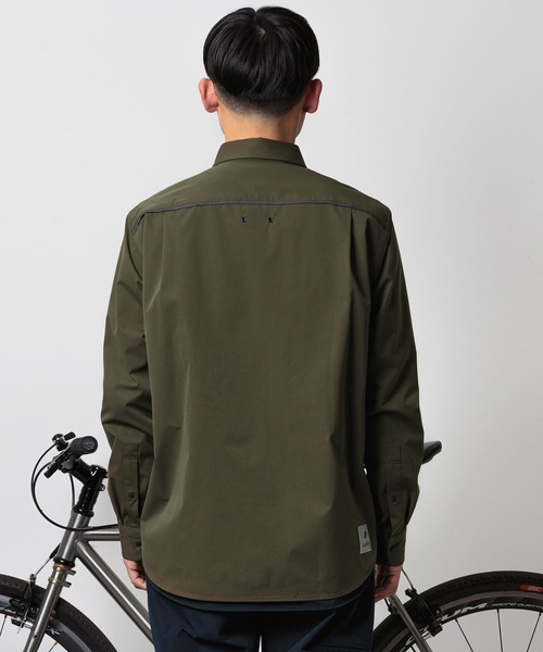 「narifuri」 長袖シャツ MEDIUM ネイビー メンズ_画像9