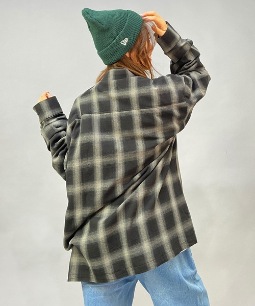 「SANTA CRUZ」 長袖シャツ M ホワイト メンズ_画像5