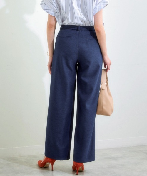 「7days Life Styling」 セットアップ 3L ネイビー レディース_画像3