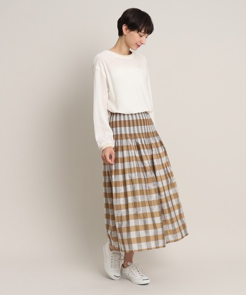 「Dessin」 長袖ブラウス 01 ブラック レディース_画像3