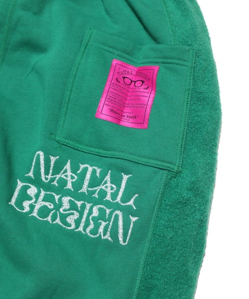 「NATAL DESIGN」 スウェットパンツ LARGE グリーン メンズ_画像4
