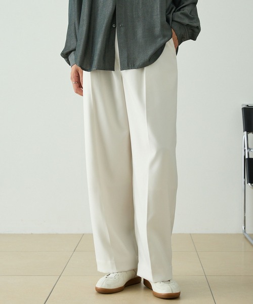 「EMMA CLOTHES」 スラックス S ネイビー メンズ_画像2