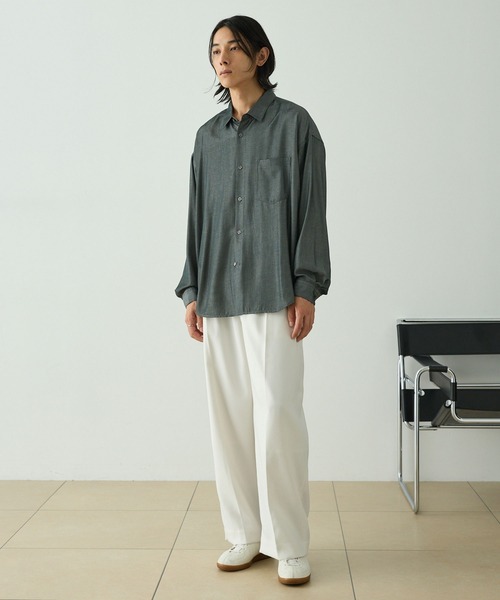 「EMMA CLOTHES」 スラックス S ネイビー メンズ_画像7