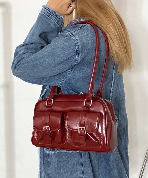 「non-hedge」 ボストンバッグ FREE ブラウン レディース_画像6