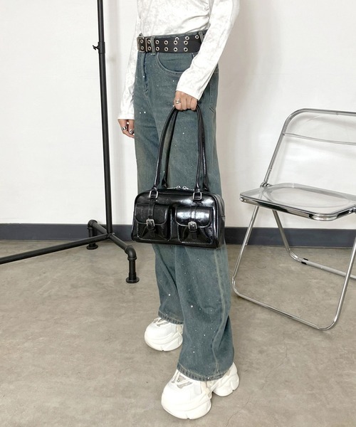 「non-hedge」 ボストンバッグ FREE ブラウン レディース_画像8