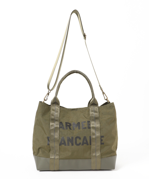 トートバッグ 「追加3」別注「LUCEBER/ルースバー」militaryショルダーBAG レディースの画像