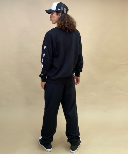 「NEW ERA」 スウェットカットソー L グレー メンズ_画像2