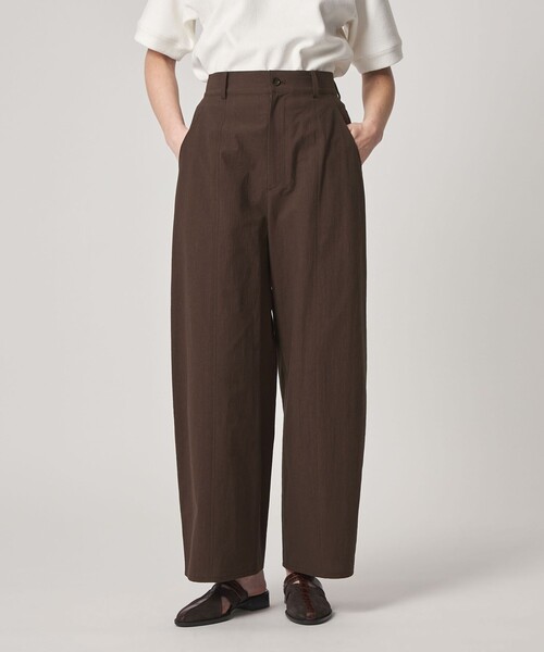 ワイドパンツ パンツ 「Steven Alan」コットン ワイド パンツ レディースの画像