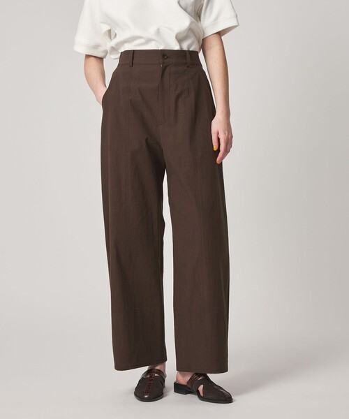 ワイドパンツ パンツ 「Steven Alan」コットン ワイド パンツ レディースの画像