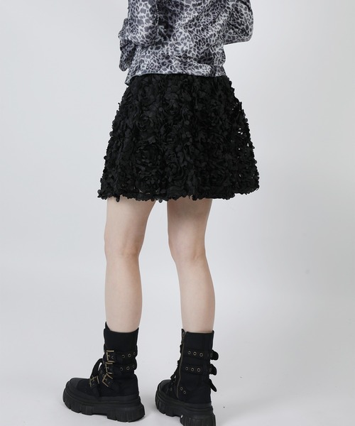 スカート HOOK for girls 立体ローズミニスカート : ZOZOTOWN Yahoo!店