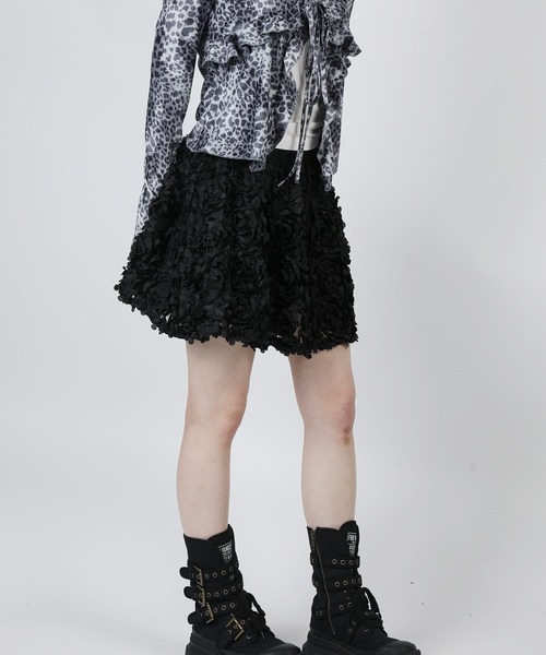 スカート HOOK for girls 立体ローズミニスカート : ZOZOTOWN Yahoo!店