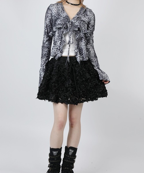 スカート HOOK for girls 立体ローズミニスカート : ZOZOTOWN Yahoo!店