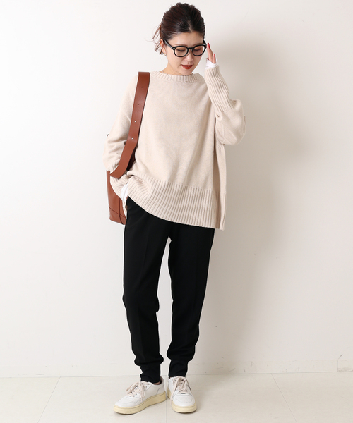「Spick \u0026 Span」 イージーパンツ 38 ブラック レディースの画像