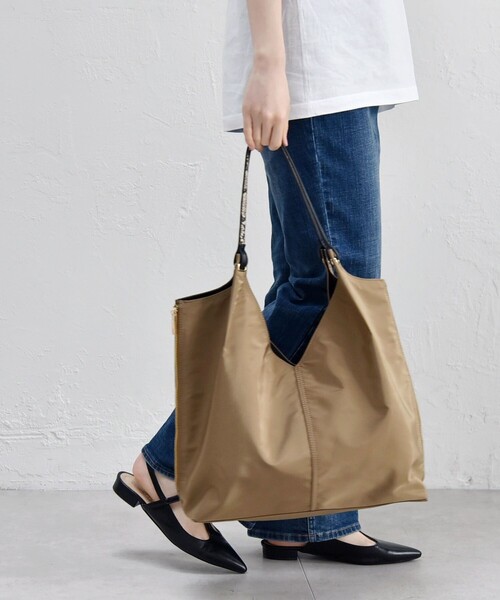 「quaranciel」 トートバッグ ONE SIZE カーキ レディース_画像6