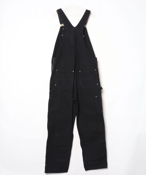 雰囲気抜群！Carhartt オーバーオール　BLACK 34×30 Carhartt（カーハート） オーバーオール 34 ブラック メンズ