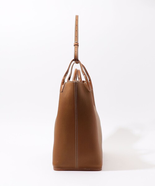 トートバッグ 「別注」A SADDLE HOLDER L シュリンクレザー ショルダーバッグ メンズの画像