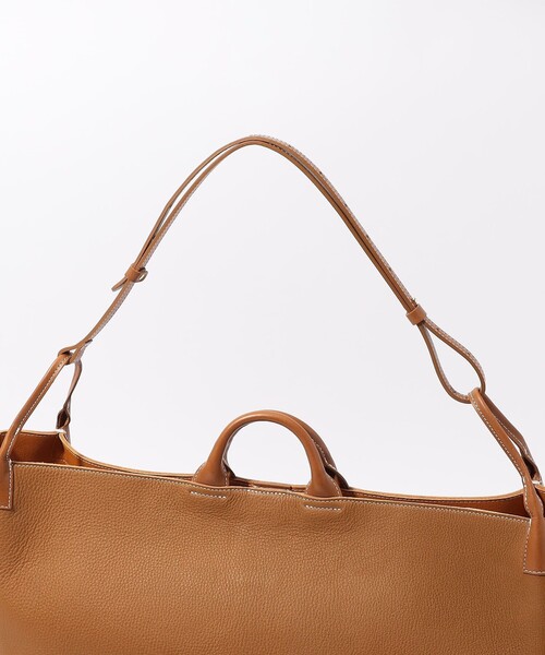 トートバッグ 「別注」A SADDLE HOLDER L シュリンクレザー ショルダーバッグ メンズの画像