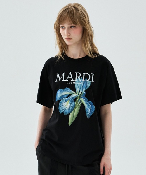 tシャツ TSHIRT LILIES ＆ ROSES / Tシャツ リリー ＆ ローズ レディースの画像
