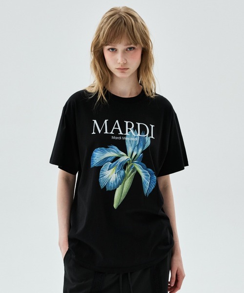 tシャツ TSHIRT LILIES ＆ ROSES / Tシャツ リリー ＆ ローズ レディースの画像