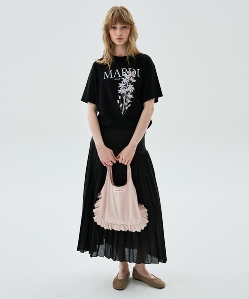 tシャツ TSHIRT LILIES ＆ ROSES / Tシャツ リリー ＆ ローズ レディースの画像