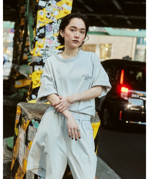 KEBOZ（ケボズ） tシャツ ICON WASHED S/S TEE メンズ レディース
