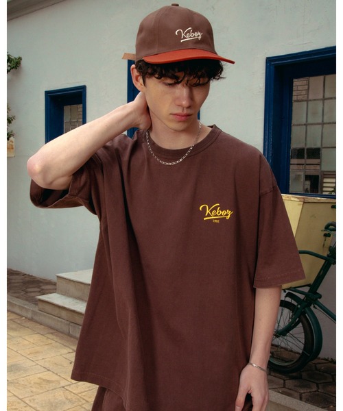 KEBOZ（ケボズ） tシャツ ICON WASHED S/S TEE メンズ レディース