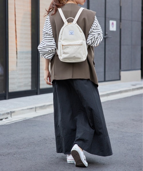 「Herschel Supply」 リュック FREE ピンク メンズ_画像7