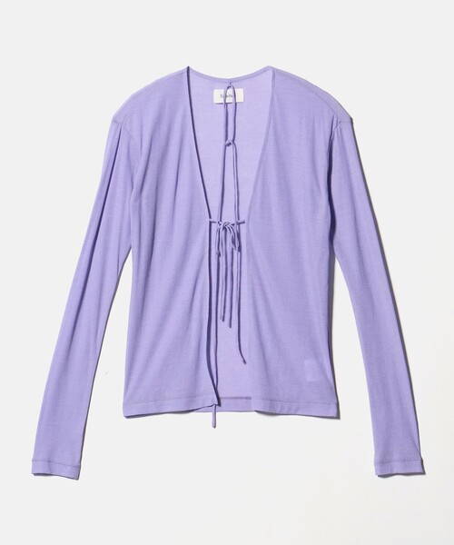 6 カーディガン 「別注」「Ernie Palo for 6」TIE CARDIGAN