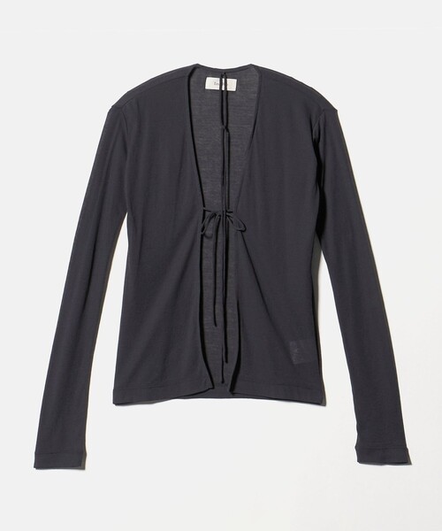 6 カーディガン 「別注」「Ernie Palo for 6」TIE CARDIGAN