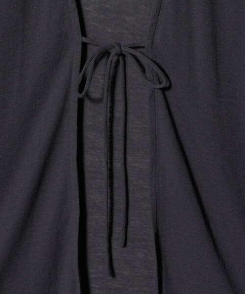 6 カーディガン 「別注」「Ernie Palo for 6」TIE CARDIGAN