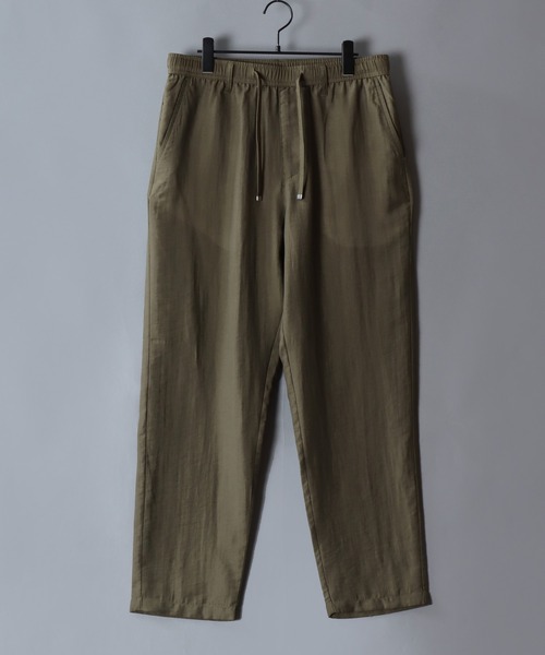 SITRY（シトリー） セットアップ Cool Linen Blend Shirt ＆ Tapered