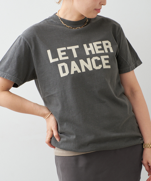 tシャツ LET HER DANCE Tシャツ 2 レディースの画像