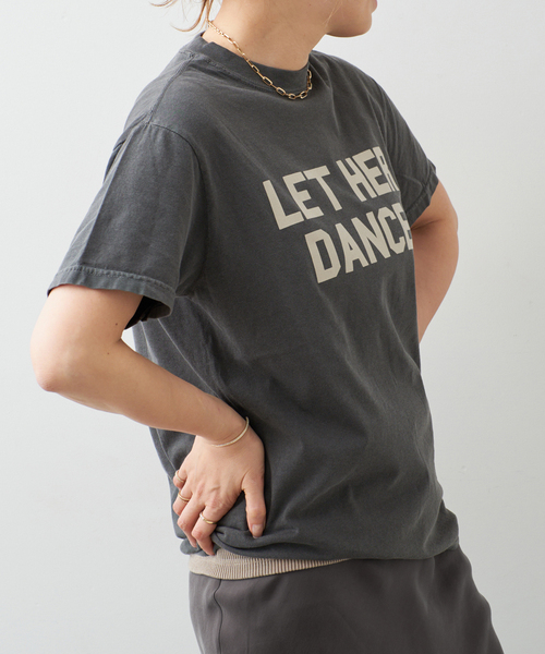 tシャツ LET HER DANCE Tシャツ 2 レディースの画像