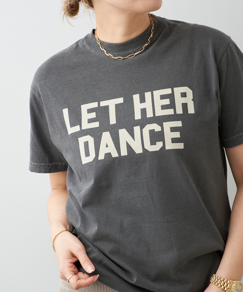 tシャツ LET HER DANCE Tシャツ 2 レディースの画像