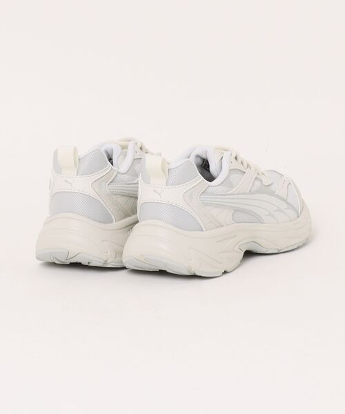 「PUMA」 ローカットスニーカー 23.5cm ライトグレー レディース_画像2