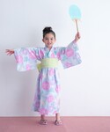 浴衣 浴衣 アサガオ / キッズ キッズ 子供...の詳細画像4