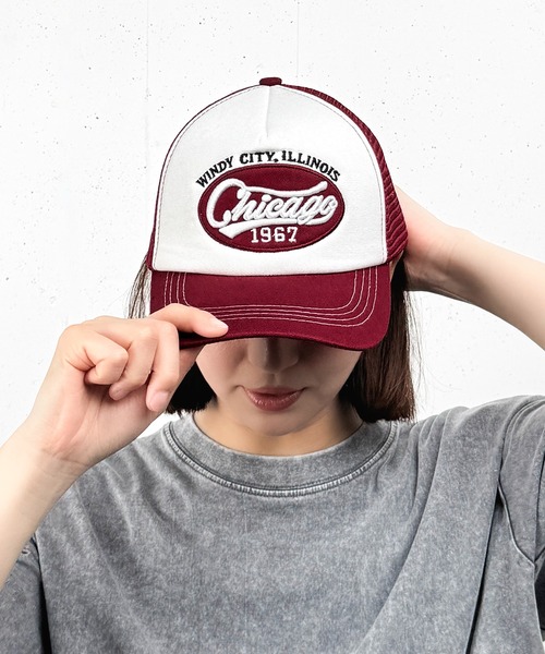 CALIFORNIA OUTFITTERS メッシュキャップ キャップ 帽子 5D9-MZ ロゴ