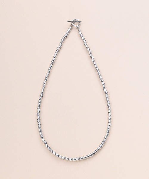 10k カットビーズネックレス 約40cm ネックレス カットビーズネックレス レディース メンズ : ZOZOTOWN