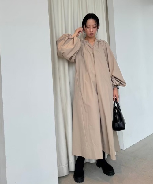 emmi 長袖ワンピース 0 ブラック レディース : ZOZOTOWN Yahoo!店
