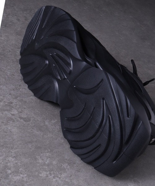 「welise」 ローカットスニーカー 26.0cm ブラック メンズ_画像5