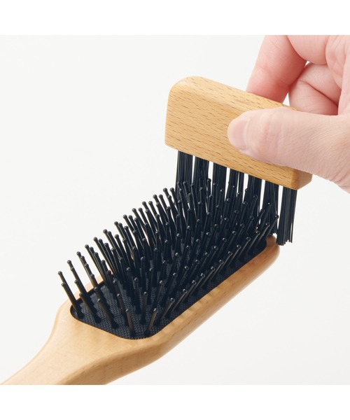 無印良品（MUJI） ヘアブラシ ブナ材ヘアブラシ 全長約20cm
